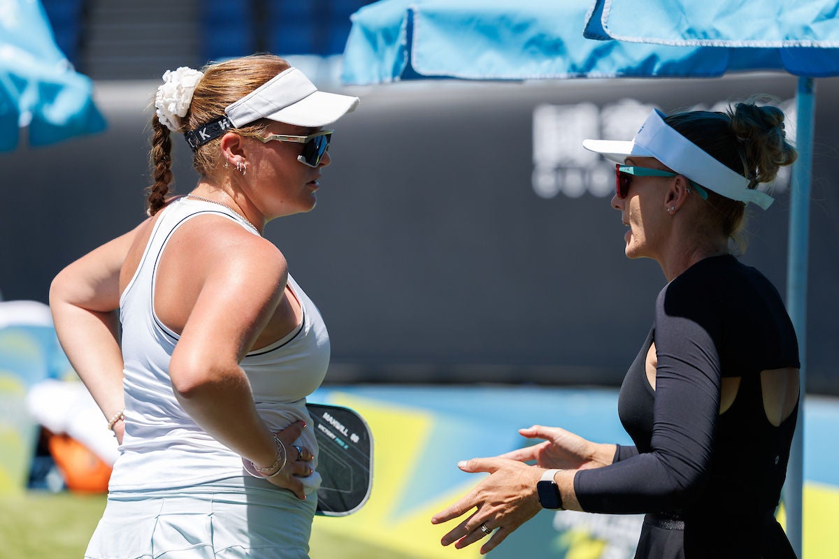 January 25: A general view of AO Pickleball Slam at Show Court 3 at the Australian Open at Melbourne Park on Saturday, January 25, 2025. Photo by TENNIS AUSTRALIA/ MARK PETERSON