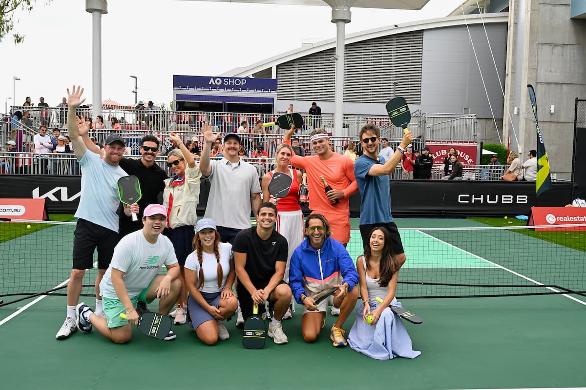  Photo of the AO Pickleball Celebrity Smash in court 16  during the 2026 Australian Open